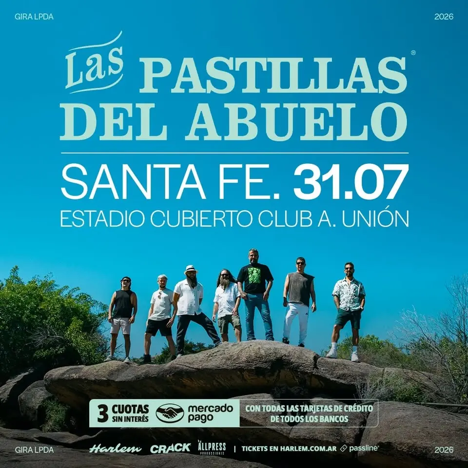LAS PASTILLAS DEL ABUELO en Santa Fe | 31 de julio