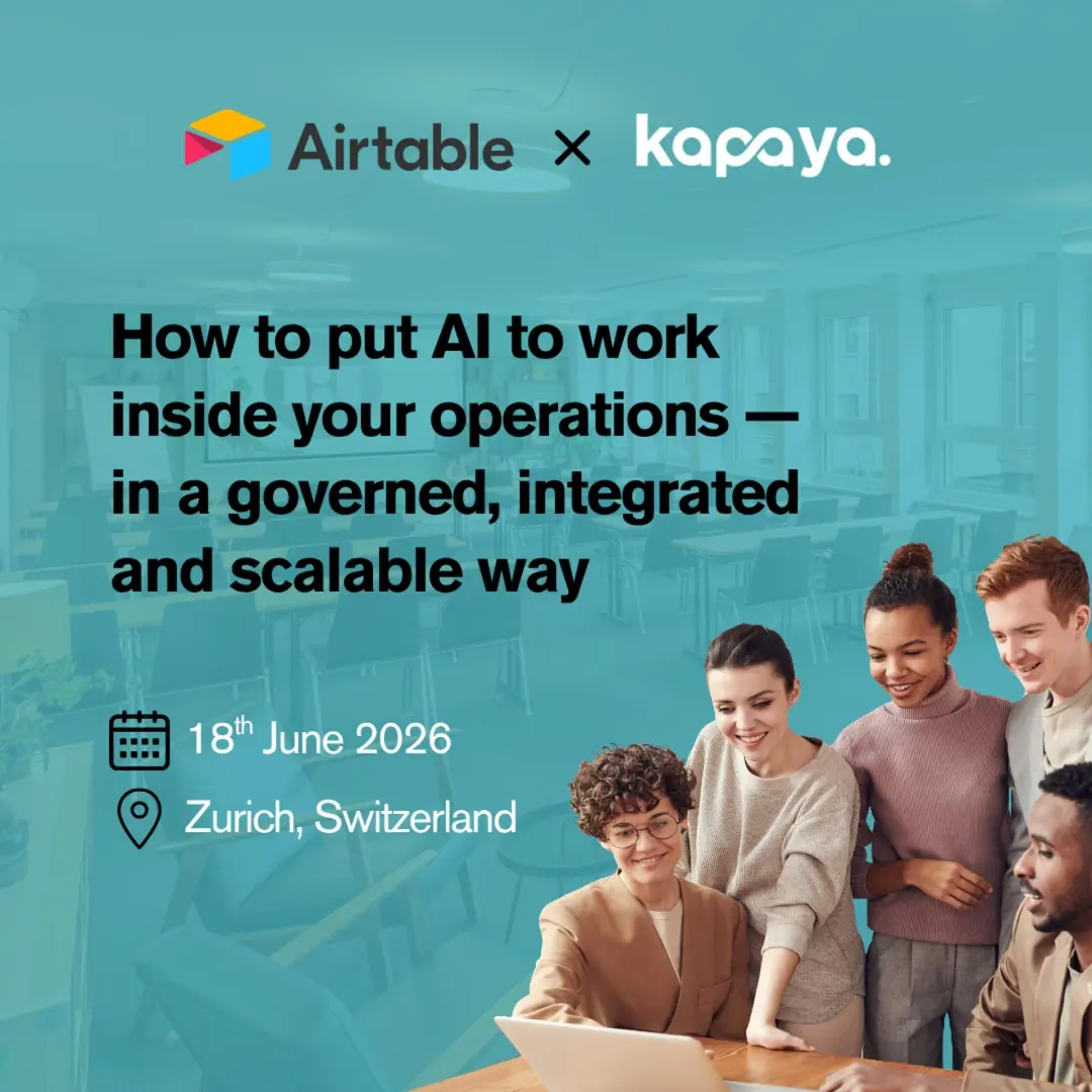 Airtable BuilderBase Zürich