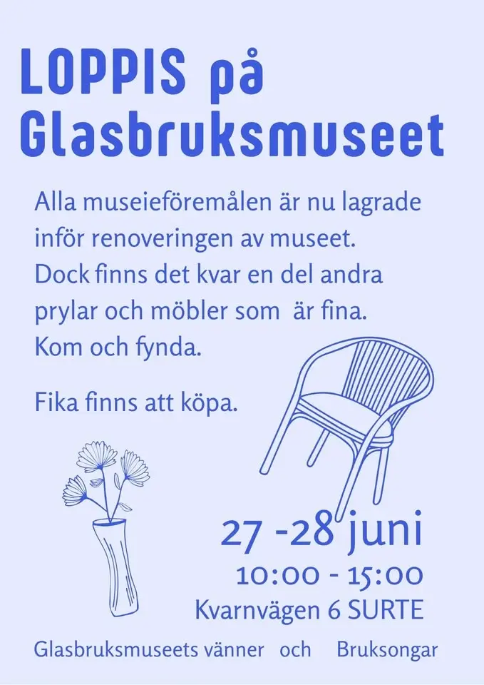 LOPPIS på Glasbruksmuseet