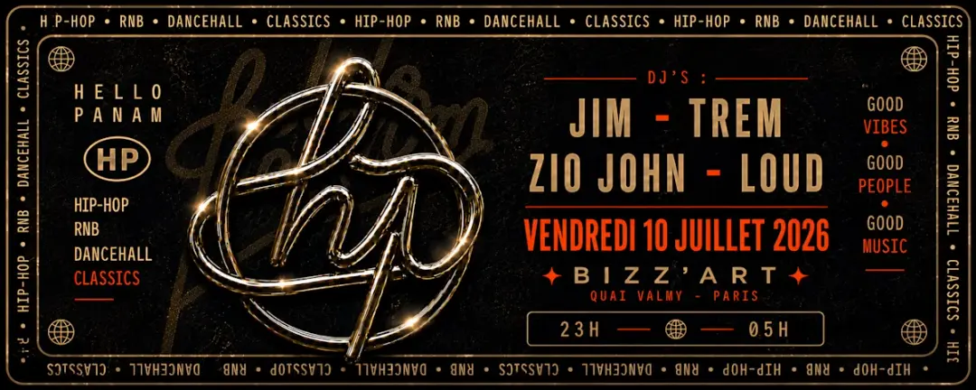 Hello Panam Feat Dj Jim, Dj Trem, Dj Loud, Zio John