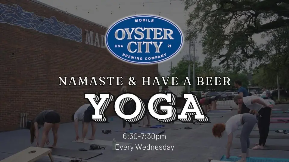 Free Yoga at Oyster City Brewing Company