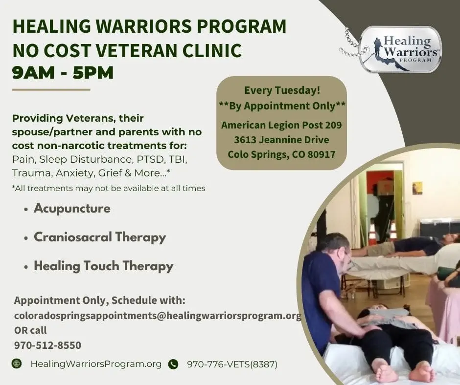 CO Springs No Cost Veterans Clinic