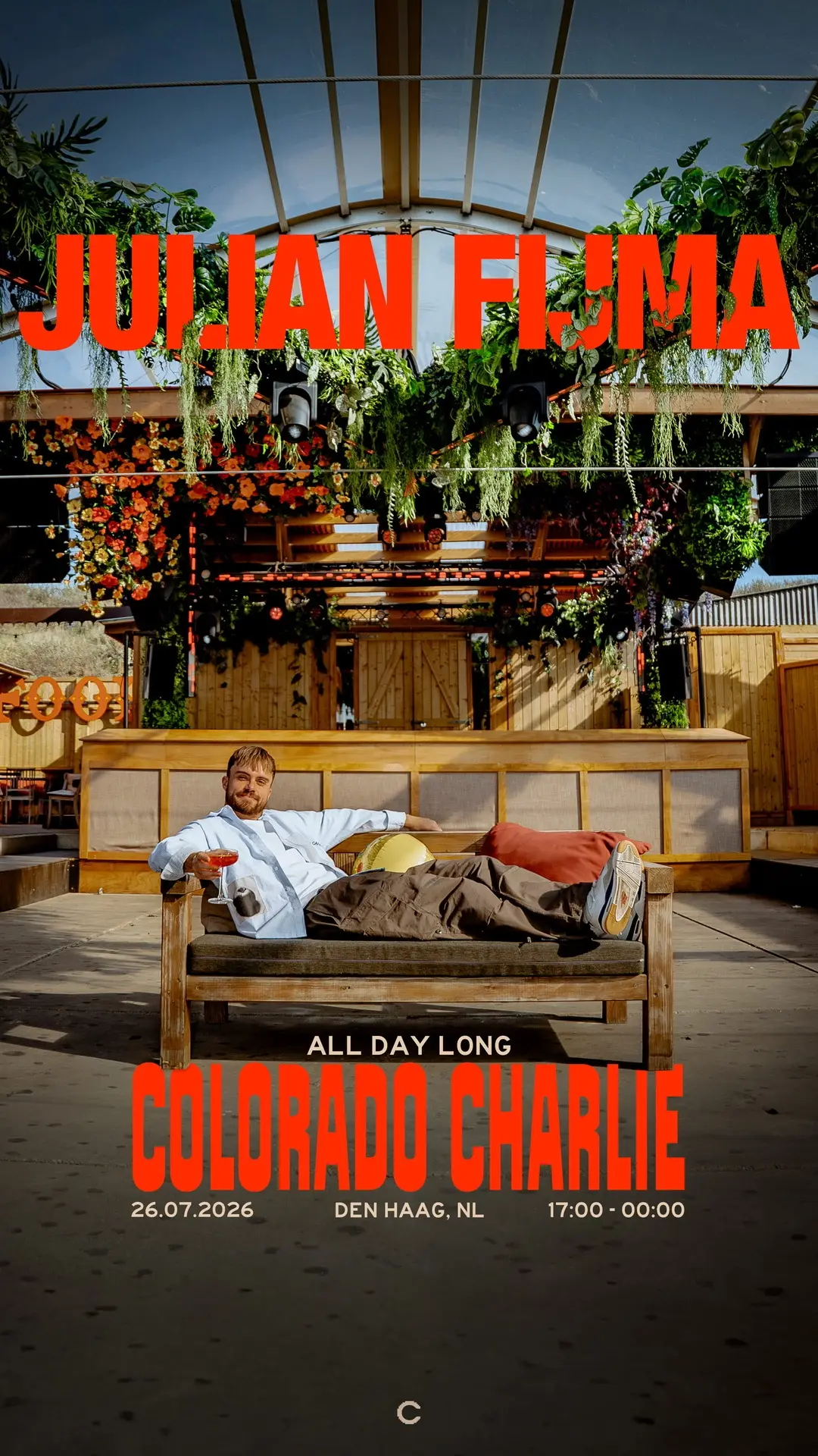 Colorado Charlie - 9-Year Anniversary with Julian Fijma (All Day Long) (SOLD OUT)
