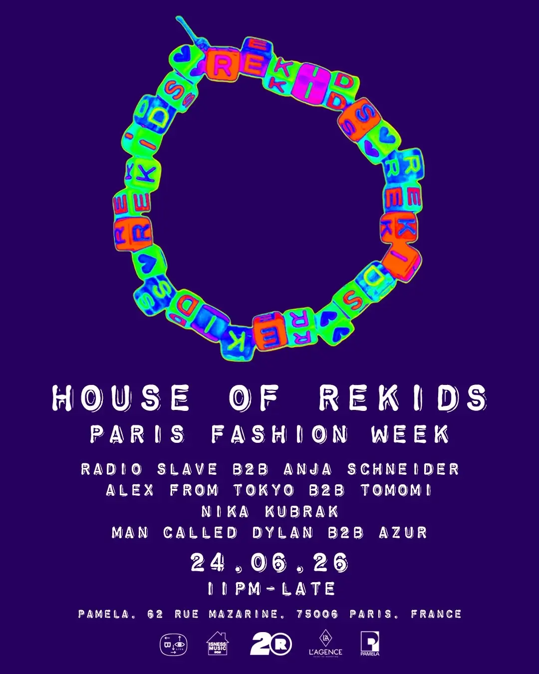 HOUSE OF REKIDS PFW EDITION - Radio Slave, Anja Schneider