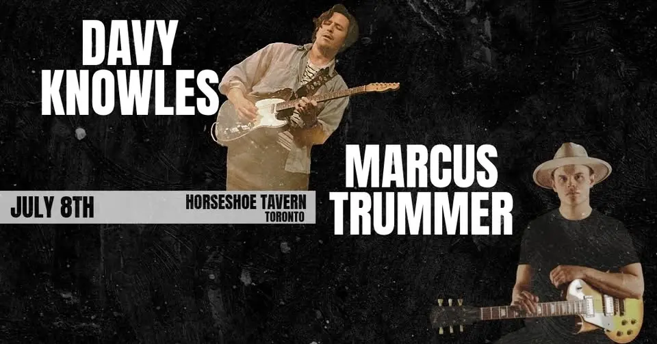 Davy Knowles with Marcus Trummer