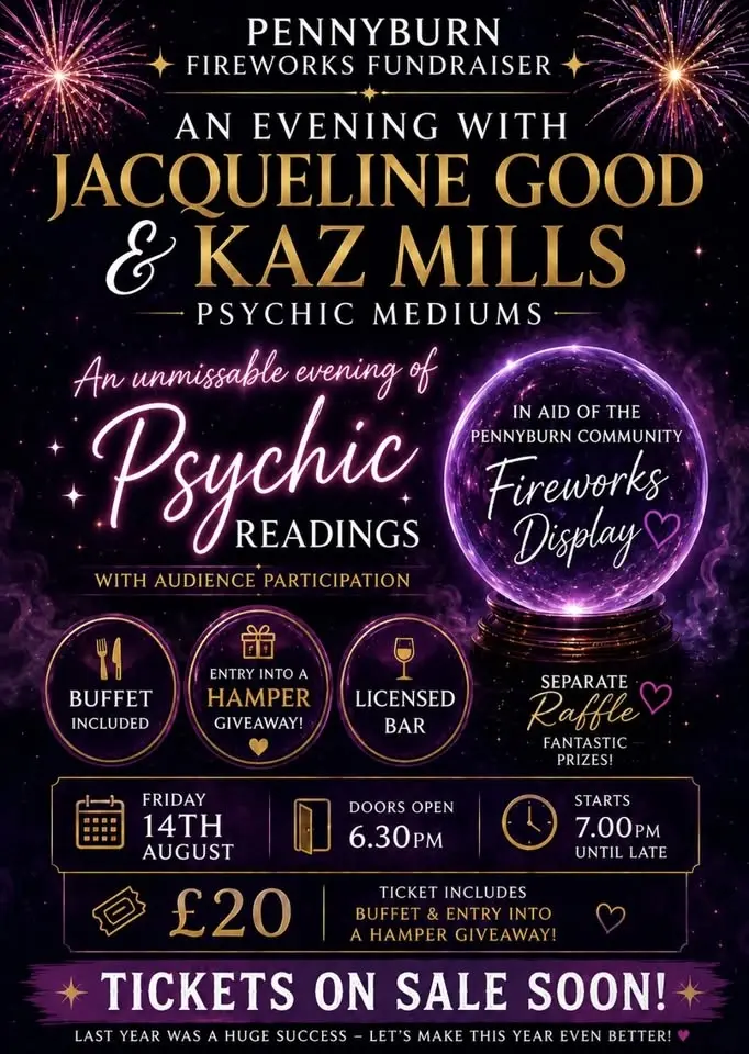 An evening with Jaqueline Good & Kaz Mills - Psychic Mediums 