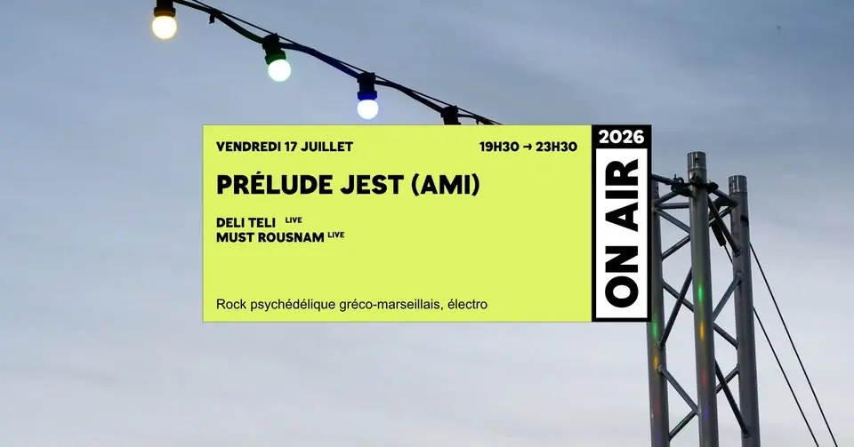 ON AIR 2026 | PRÉLUDE JEST