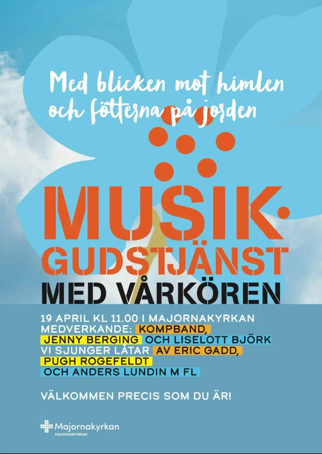 Med blicken mot himlen och fötterna på jorden