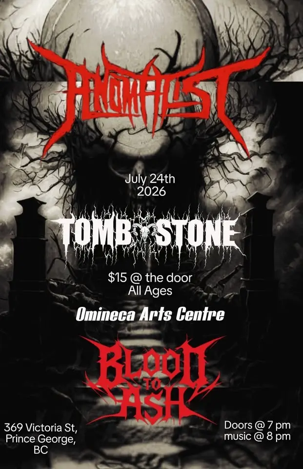 Sonic Symmetry with Anomalist, Blood to Ash, and Tombstone.