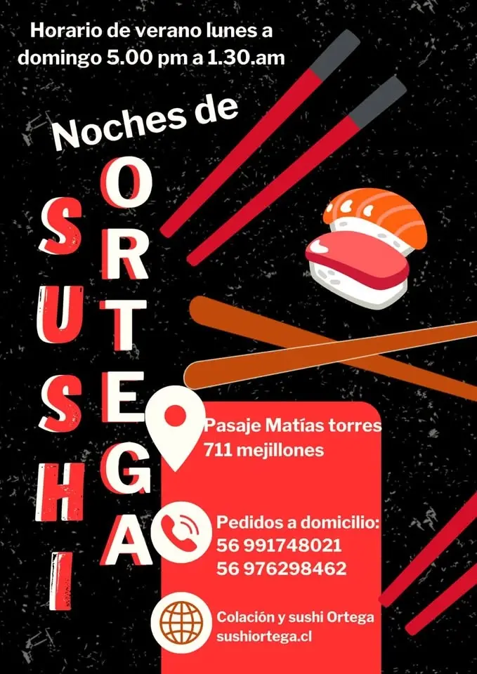 bajón sushi Ortega 