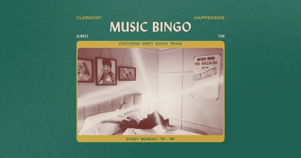 Music Bingo Mondays