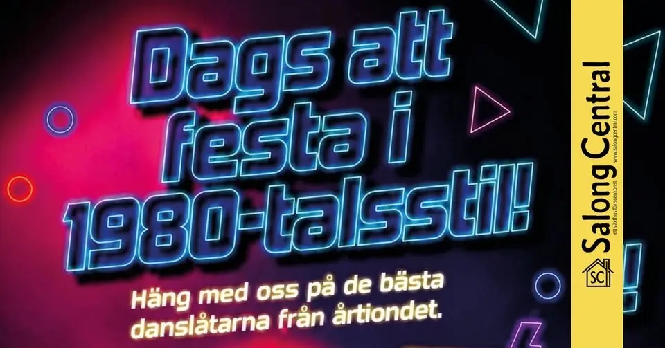 RETRO-FEST :: 80-TAL! // DJ // DANS // 24 JULI 