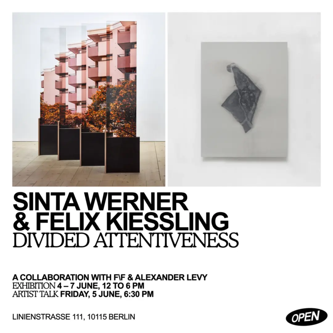 Artist Talk: 'Divided Attentiveness' by Sinta Werner & Felix Kiessling