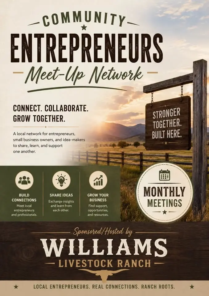 COMMUNITY ENTREPRENEURS MEET-UP Network • 2026