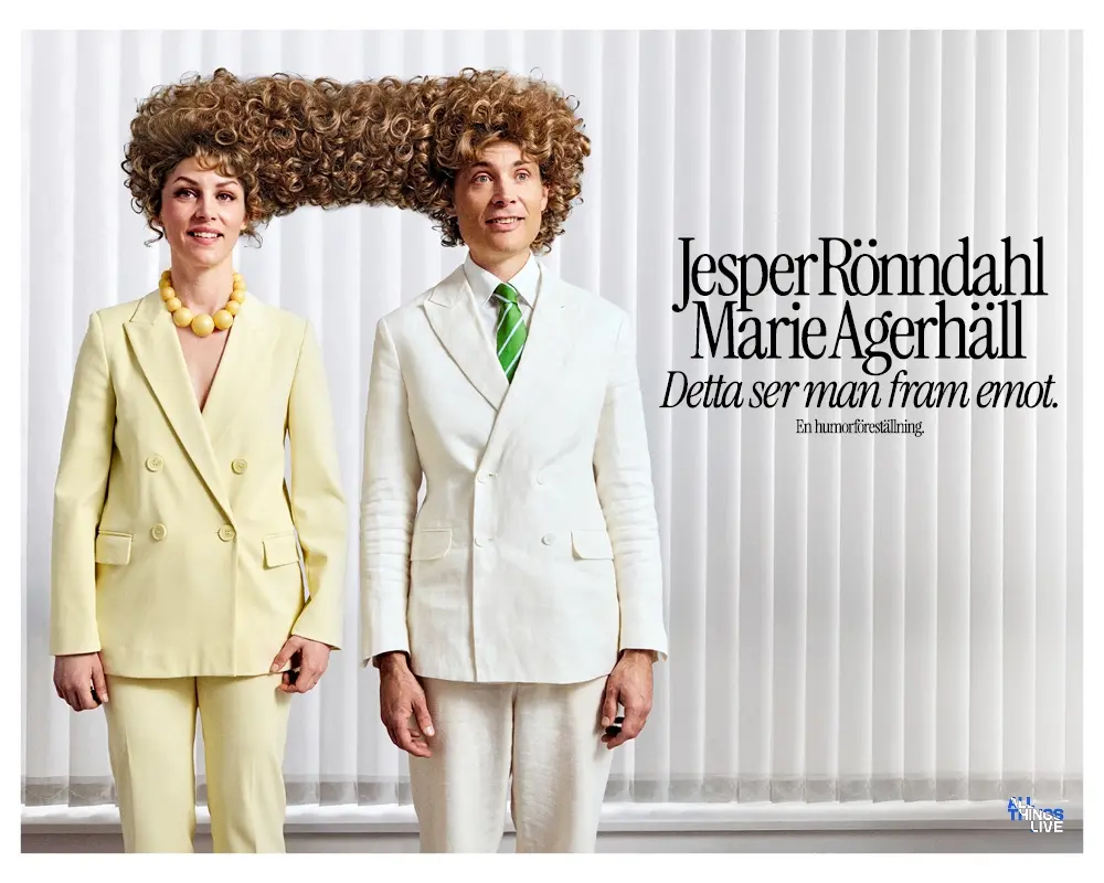 Jesper Rönndahl och Marie Agerhäll