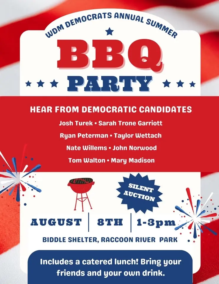 WDM Democrats BBQ