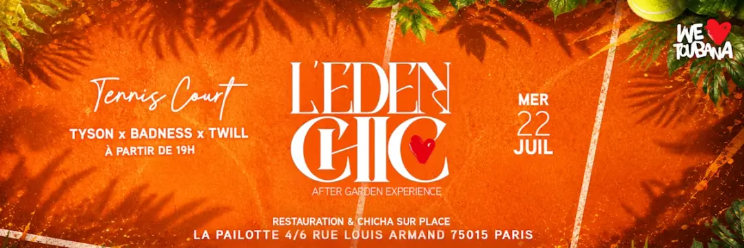 L'eden Chic Tennis Court
