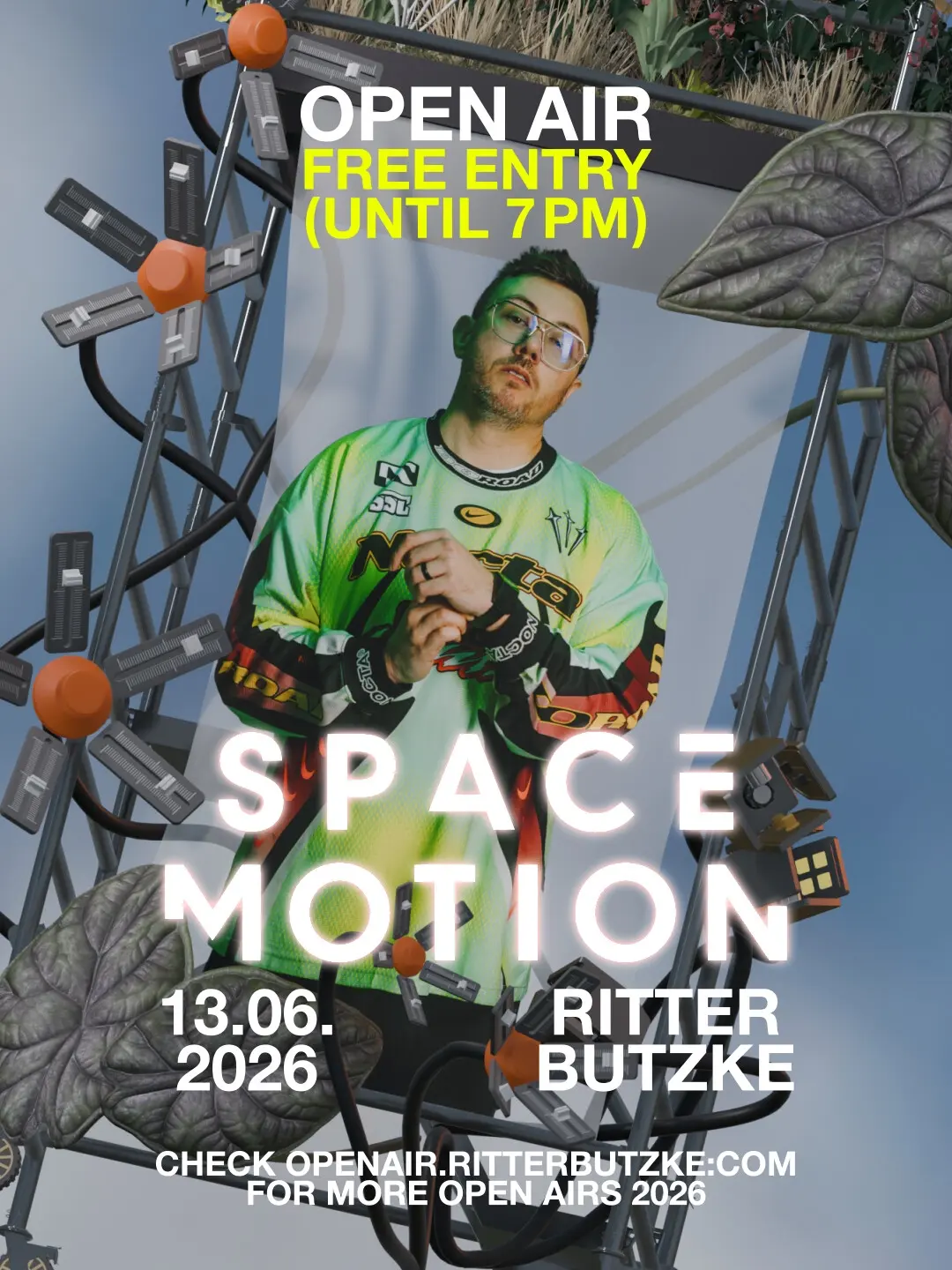 Space Motion (Open Air) - free entry until 7pm