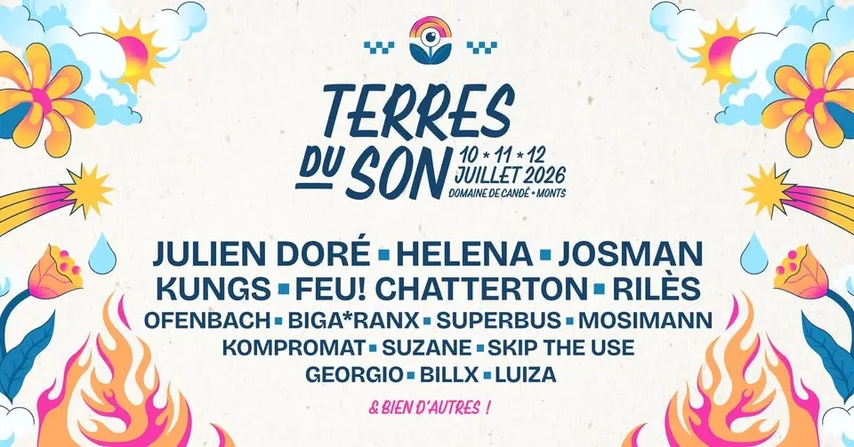 Festival Terres du Son - 10, 11 & 12 Juillet 2026