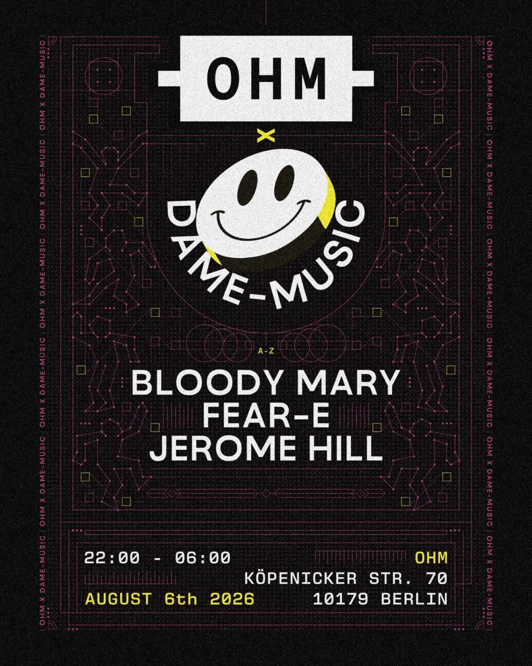 DAME-MUSIC LABEL SHOWCASE with Bloody Mary, Fear-E, Jerome Hill