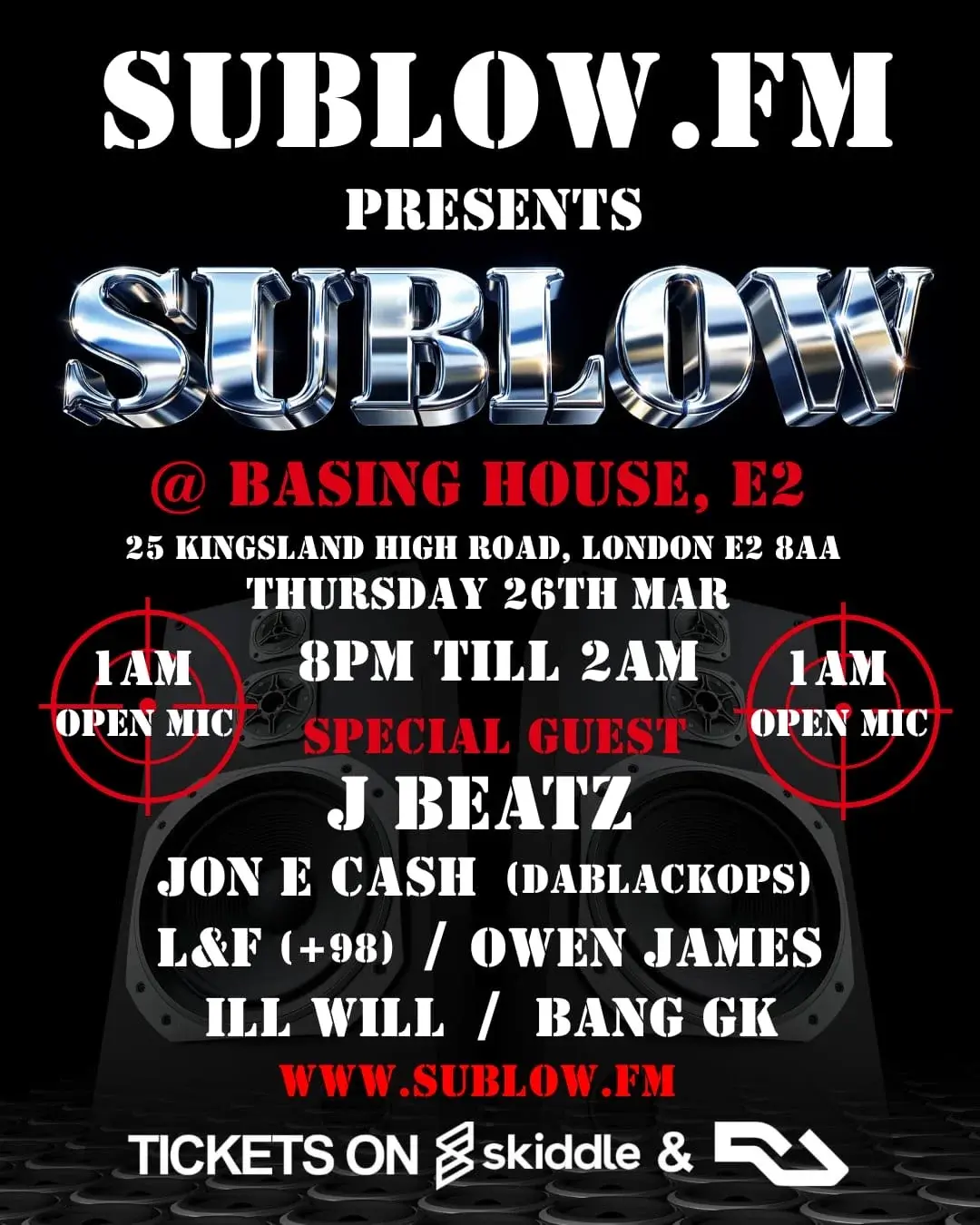 SUBLOW.FM + Special Guests