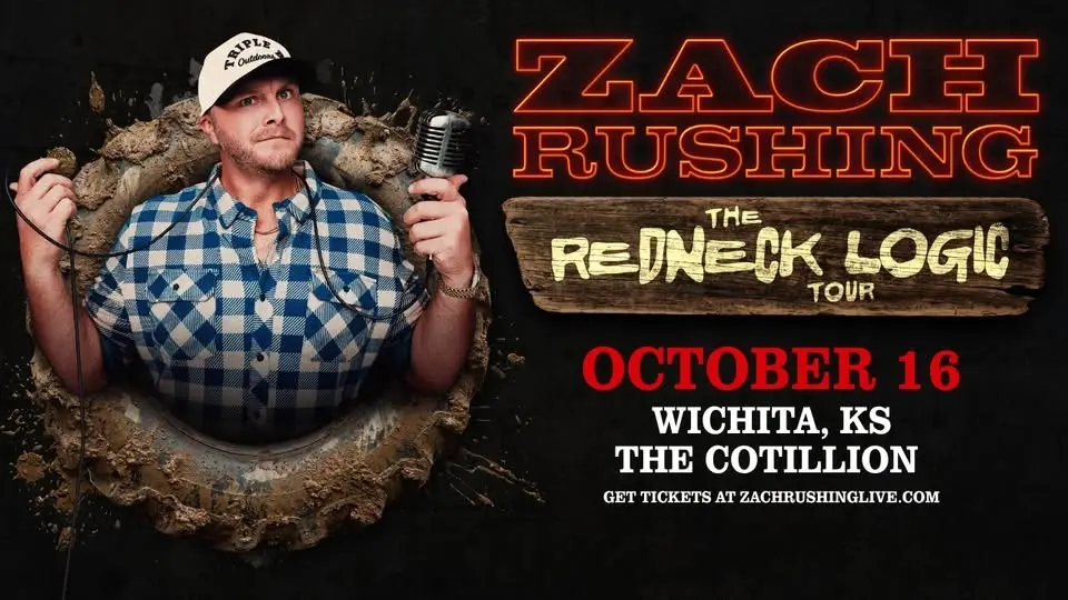 Zach Rushing · Friday, October 16 · The Cotillion · Wichita, KS