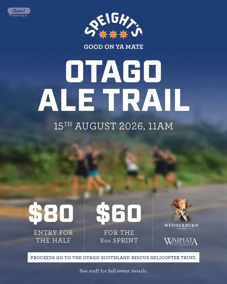 Otago Ale Trail Half Marathon & 8km Sprint