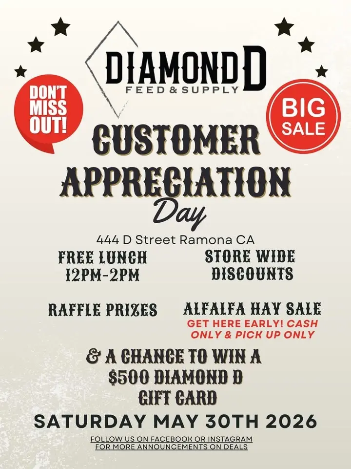 Diamond D Customer Appreciation