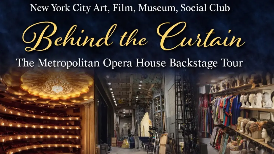 ✨ Behind the Curtain: The Metropolitan Opera House Backstage Tour