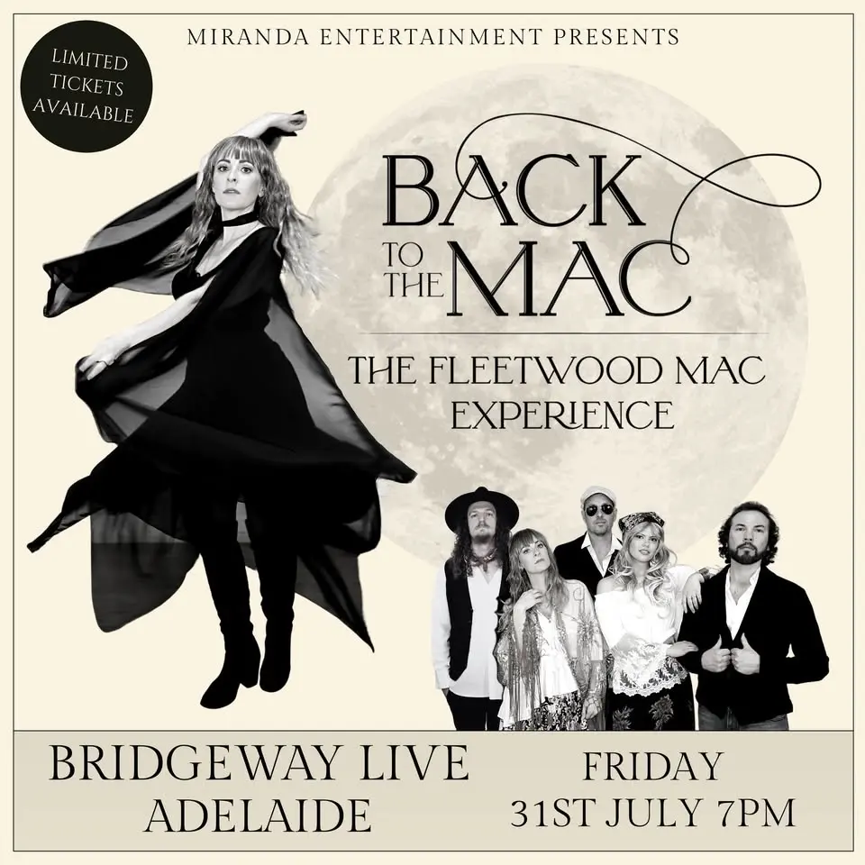 BRIDGEWAY LIVE | BACK TO THE MAC THE FLEETWOOD MAC EXPERIENCE