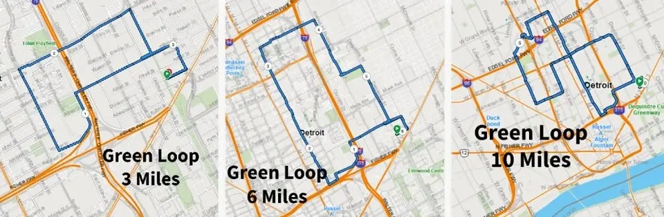RUNdetroit Group Run- Green Loop Saturdays at 8am