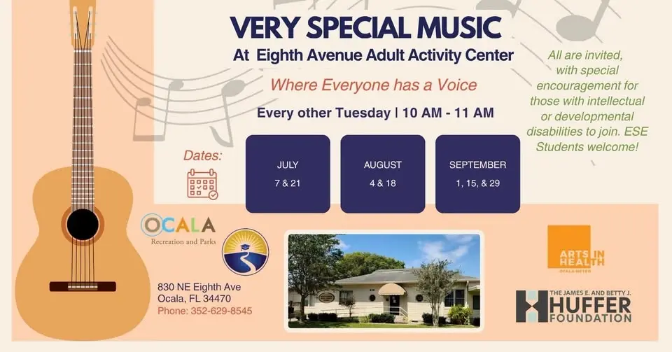 Very Special Music at Eighth Avenue Adult Activity Center