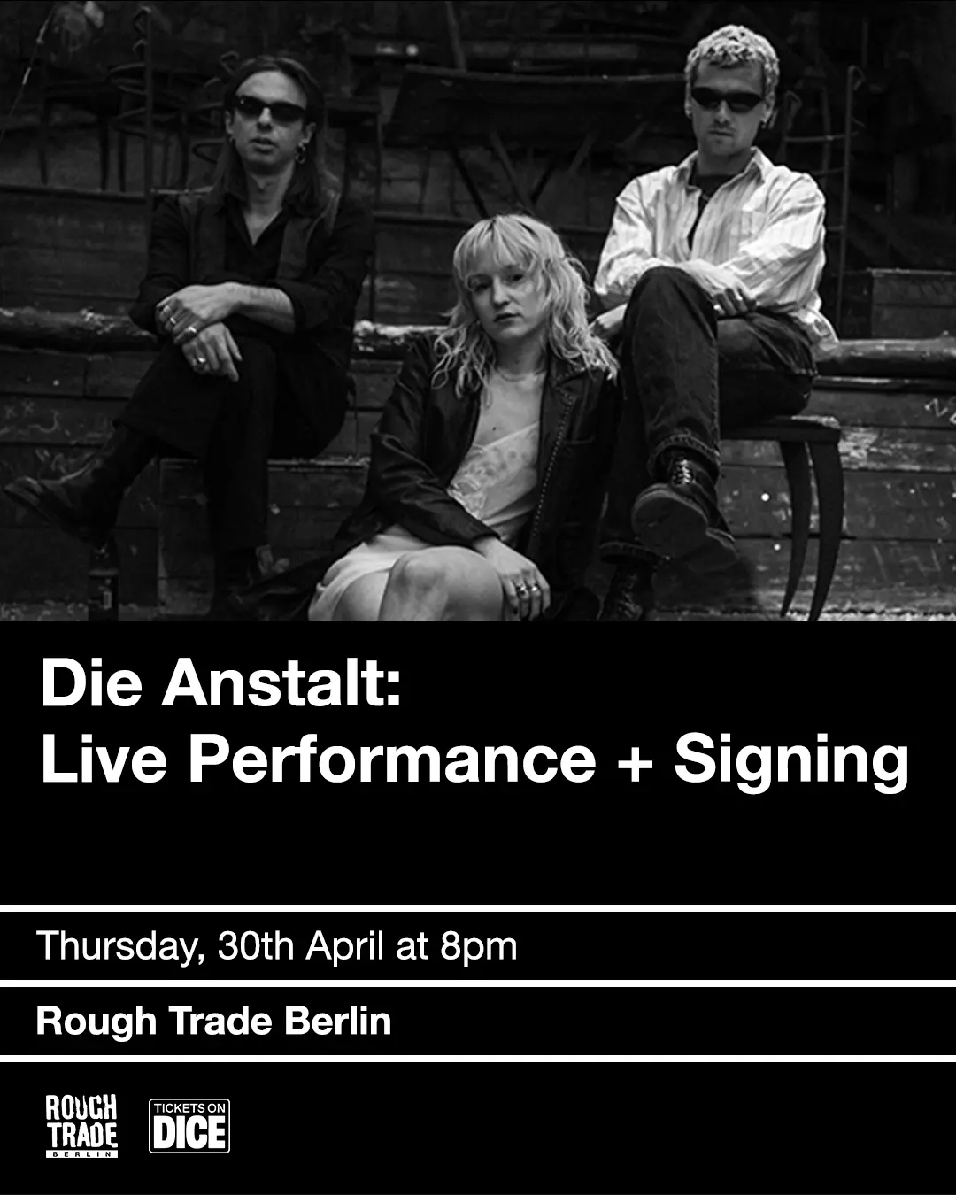 Die Anstalt: 'Die Anstalt' In-store Gig + Signing
