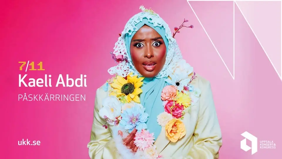 Kaeli Abdi – Påskkärringen • 7/11 • Uppsala Konsert & Kongress
