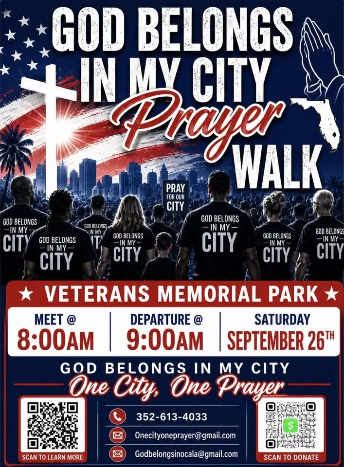 GOD BELONGS IN MY CITY PRAYER WALK