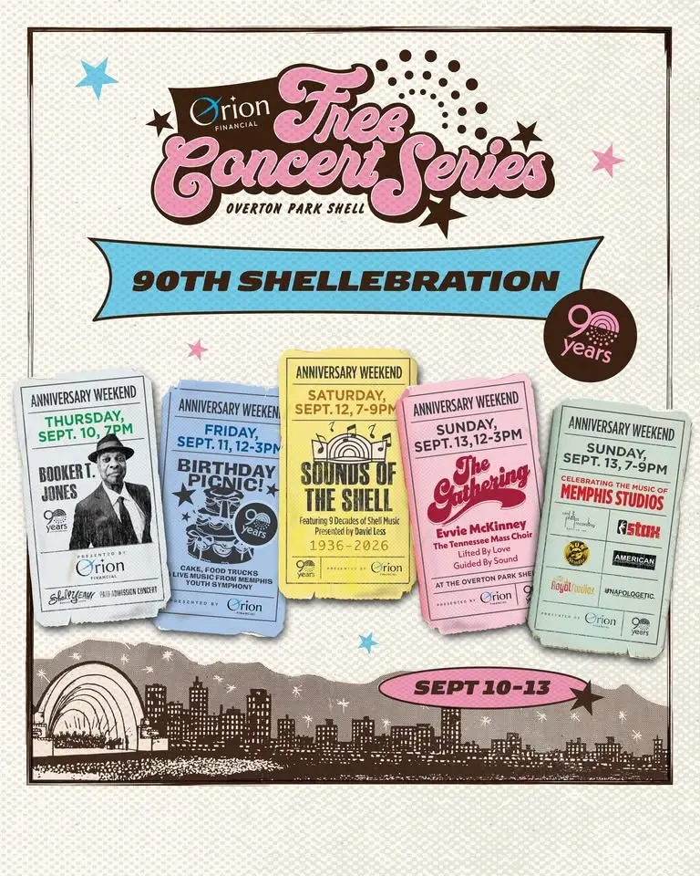 90th Shellebration: Memphis Studio Superset