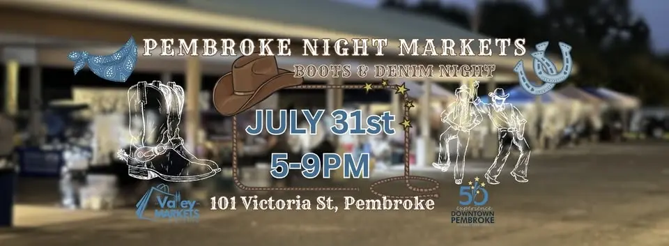 July 31st ~ Boots & Denim Night Market