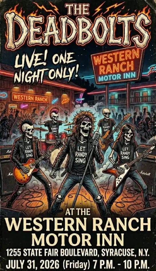 The DeadBolts Debut at Western Ranch Motor Inn