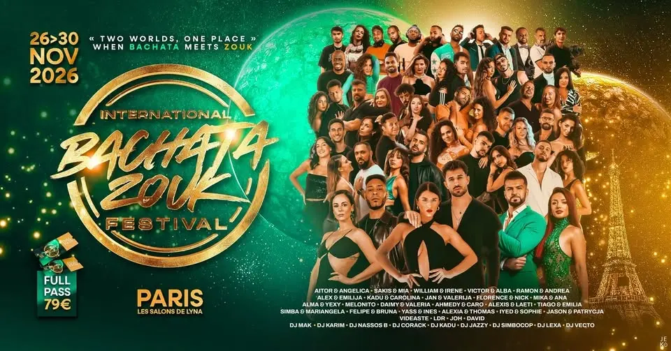 🌎 International Bachata Zouk Festival 🌎 (Official Event)