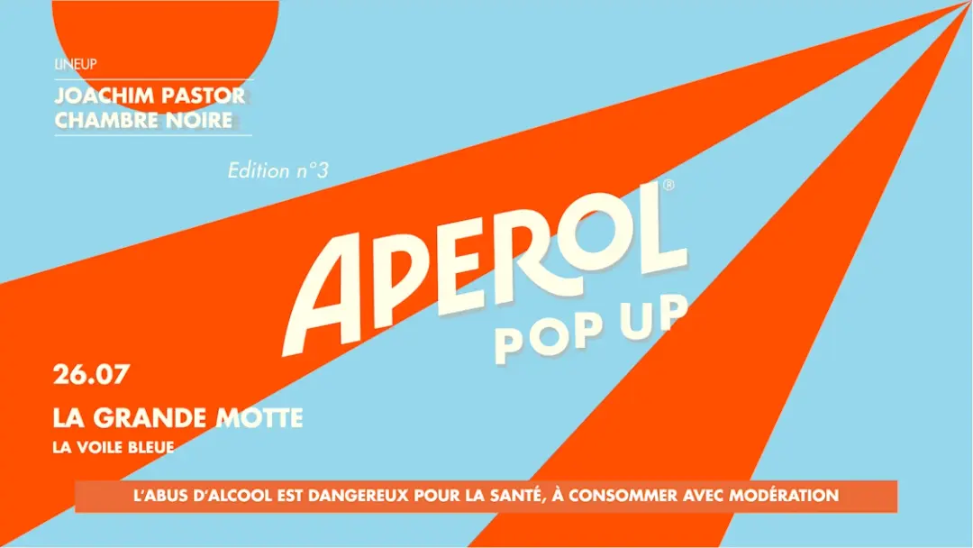 Aperol Pop-Up - Édition N°3 – La Grande Motte - 26 Juillet