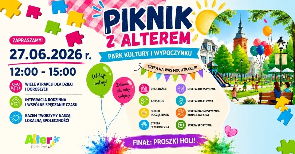 Piknik z Alterem w Parku Kultury i Wypoczynku