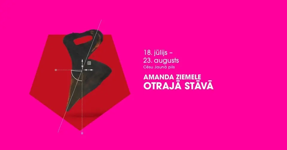 AMANDAS ZIEMELES PERSONĀLIZSTĀDE “OTRAJĀ STĀVĀ” | CĒSU MĀKSLAS FESTIVĀLS