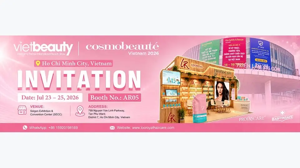 Proinscare at Cosmobeauté Vietnam 2026