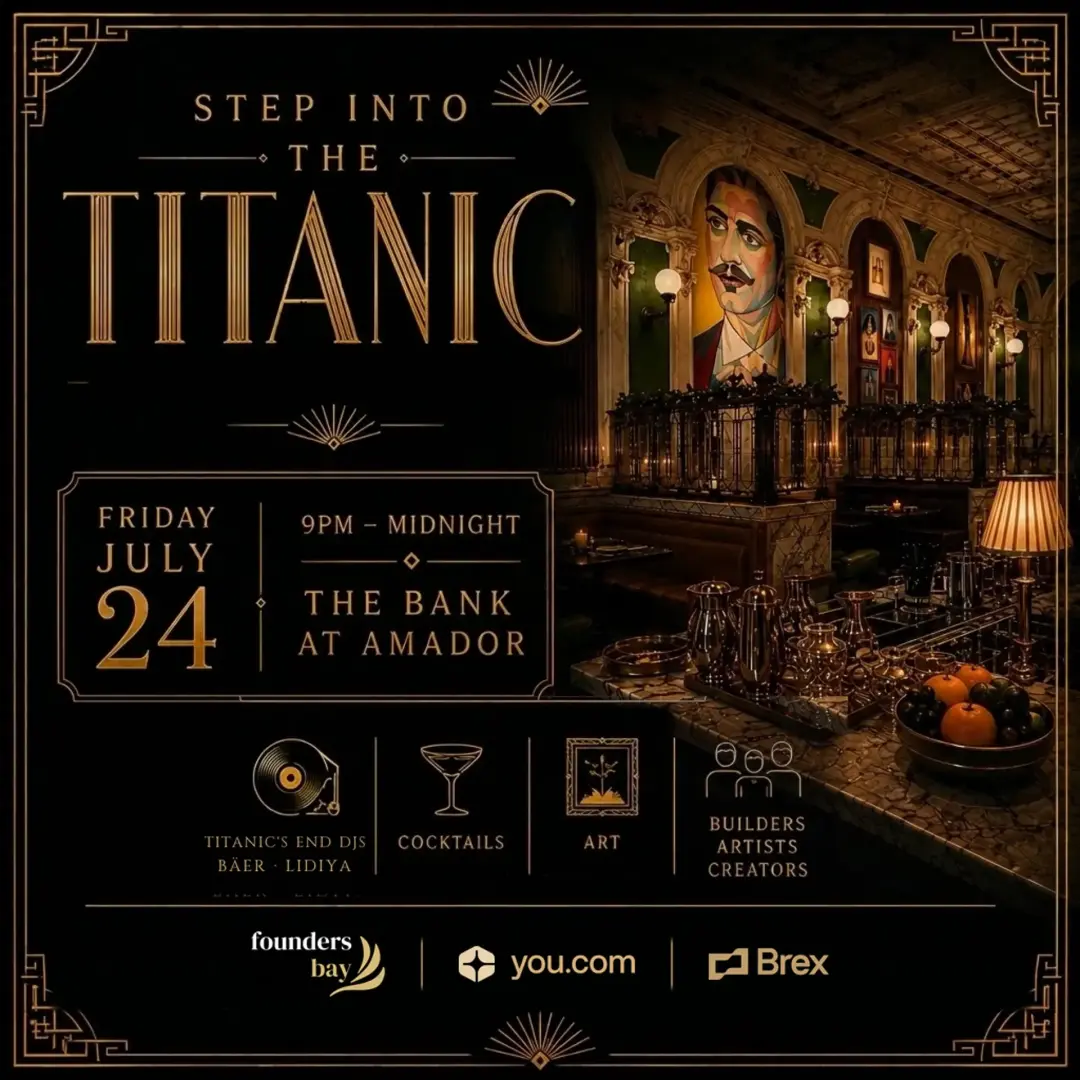 Step Into The Titanic @ The Bank At Amador