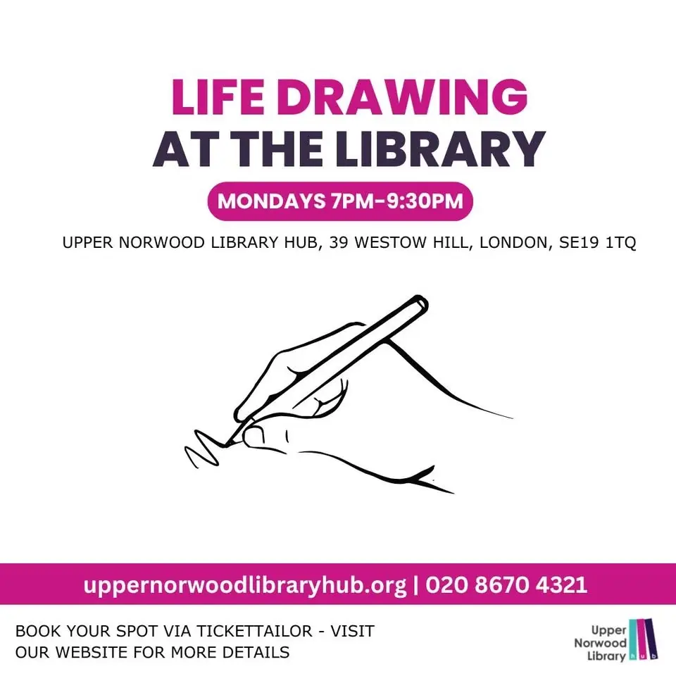 Life Drawing at the Library