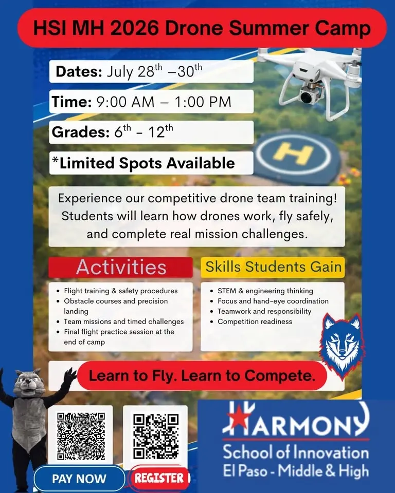 HSI MH Drone Summer Camp 2026