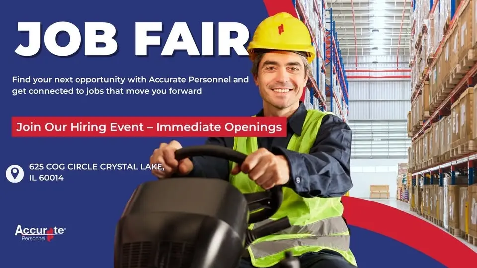 Job Fair: Now Hiring in Crystal Lake, IL — Multiple Positions Available