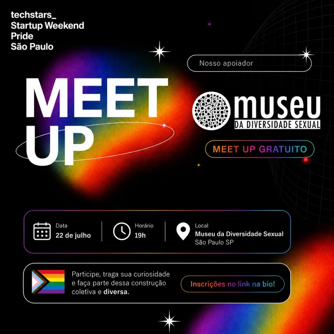 🏳️‍🌈 MeetUp | Startup Weekend Pride SP