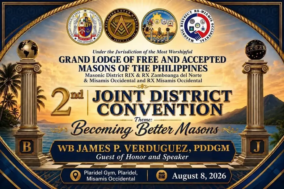 2nd Joint District Convention - Masonic District RIX & RX Zamboanga Del Norte & Misamis Occidental