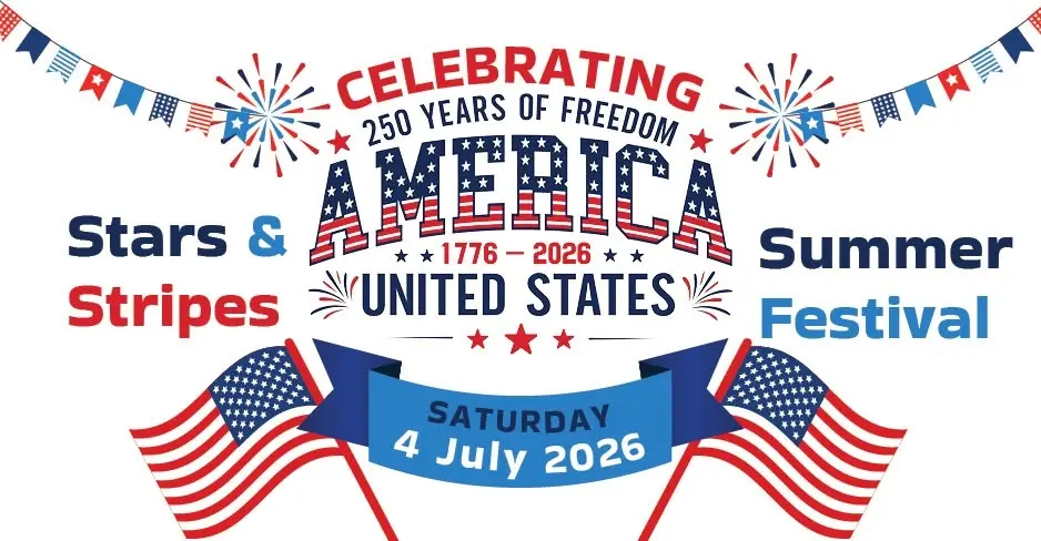 America 250 - 4th of July Celebration - Stars and Stripes Summer Festival